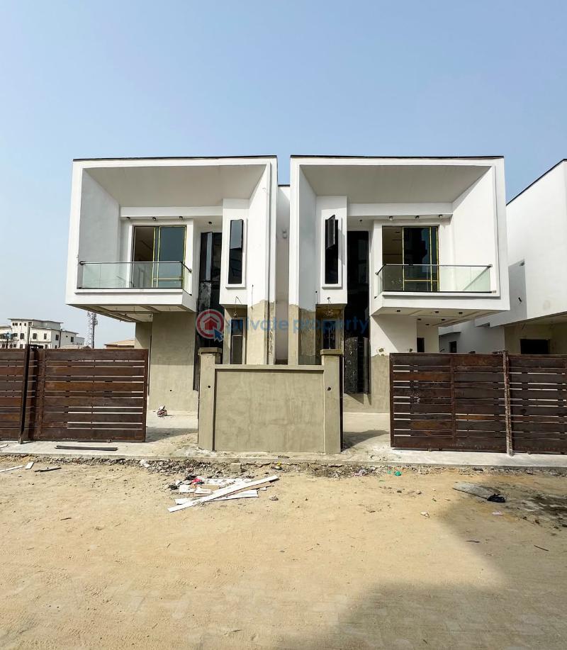 Tastefully finished 4 bedroom semi detached duplex - 1 4 bedroom Semi detached Duplex For Sale Ikate Elegushi Lekki Lagos - 1