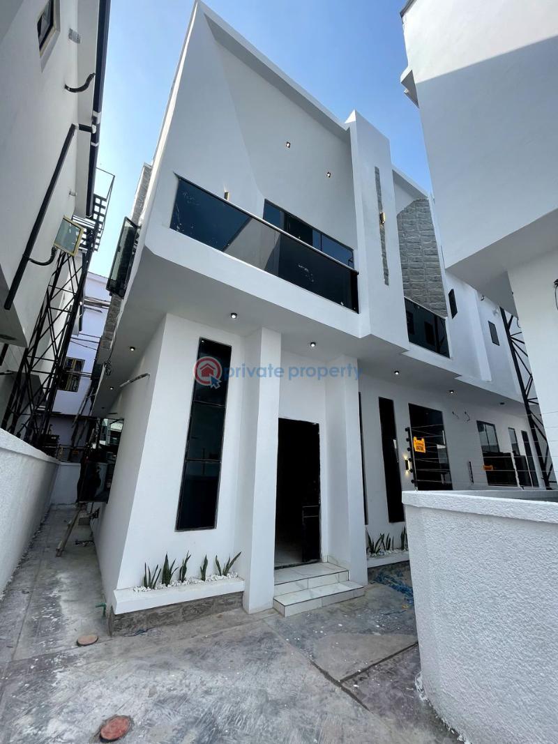 Tastefully finished 4 bedroom semi detached duplex with bq - 0 4 bedroom Detached Duplex For Sale Orchid Road, Chevron Tollgate Lafiaji Lekki Lagos - 0