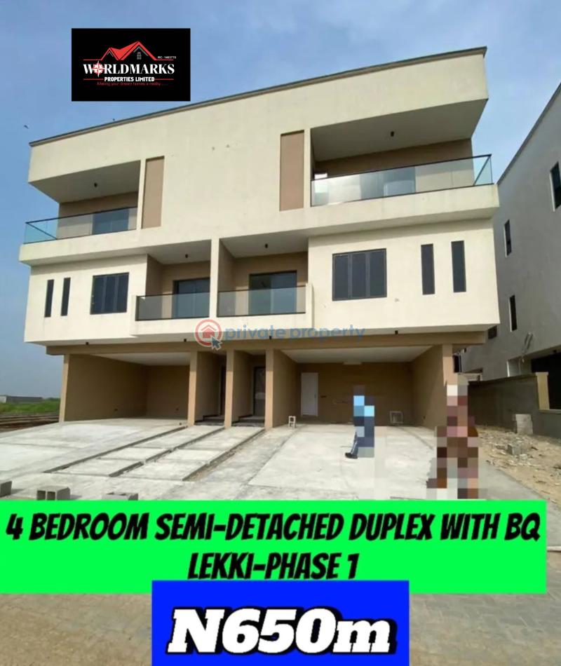 4 bedroom Semi detached Duplex For Sale Lekki Phase 1 Lagos - 0