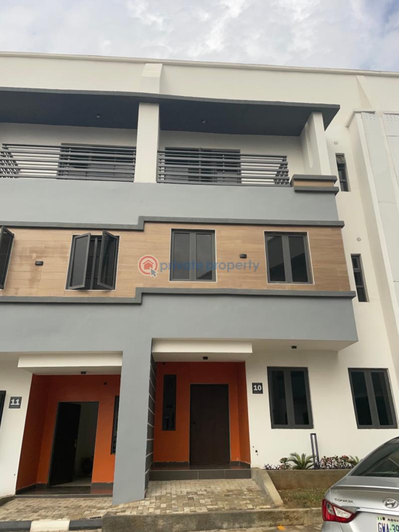 4 bedroom Terraced Duplex For Sale Bishop Plains Estate, Reuben Okoya Crescent, Wuye District, Abuja. Wuye Abuja Phase 2  - 0