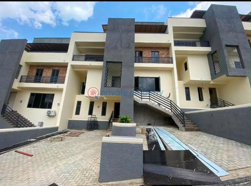 4 bedroom Terraced Duplex For Rent Guzape After Coza Church Guzape Abuja Phase 1  - 0