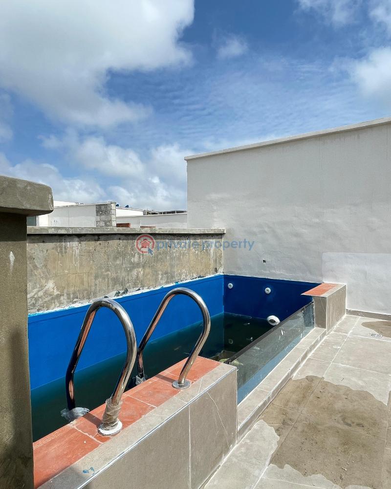 Tastefully finished 4 bedroom terrace duplex with elevator + swimming pool - 13 4 bedroom Terraced Duplex For Sale Old Ikoyi Lagos - 13