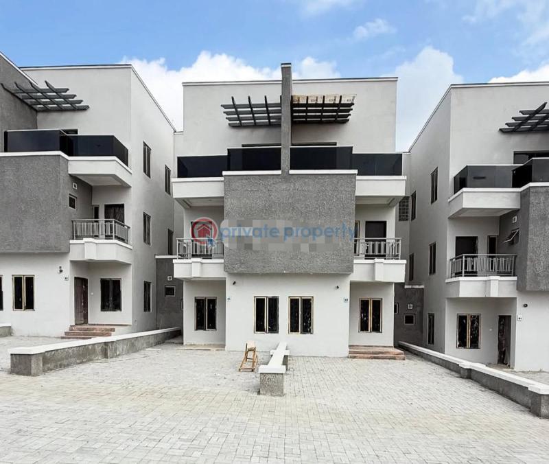 4 bedroom Terraced Duplex For Rent Guzape Abuja Phase 1 