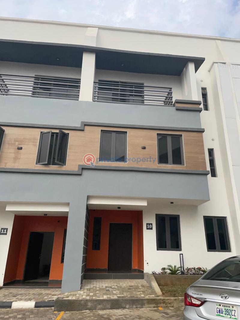 4 bedroom Terraced Duplex For Sale Bishop Plains Estate, Reuben Okoya Crescent, Wuye District, Abuja. Wuye Abuja Phase 2  - 0