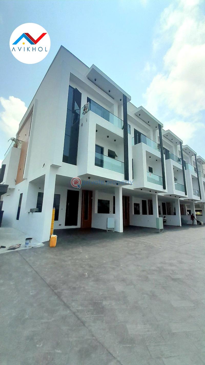 Tastefully finished 4 bedroom terraced duplex - 1 4 bedroom Terraced Duplex For Sale Osapa London Lekki Lagos - 1