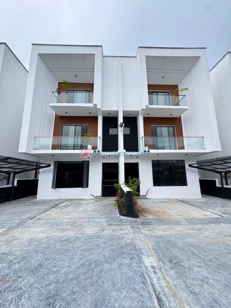 4 bedroom Semi detached Duplex For Sale Orchid Road Lafiaji Lekki Lagos - 0