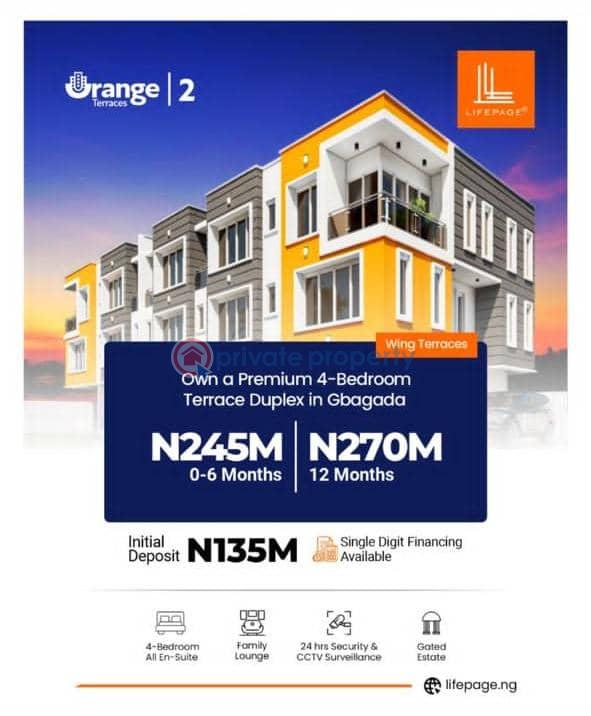 4 bedroom Terrace For Sale Orange Terraces, Within Millennium Estate, Gbagada Gbagada Gbagada Lagos - 5