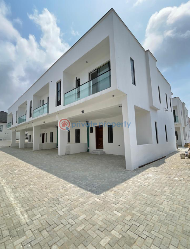 4 bedroom Terraced Duplex For Sale Chevron Toll Gate Orchid Chevron Drive Lekki Lagos - 1