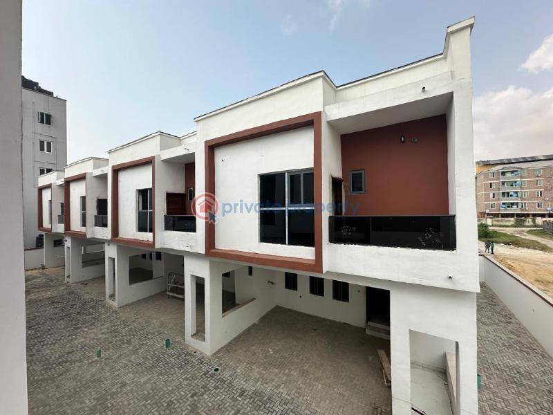 4 bedroom Terraced Duplex For Sale New Road, Close To Chevron, Chevron Drive Lekki Lagos - 1