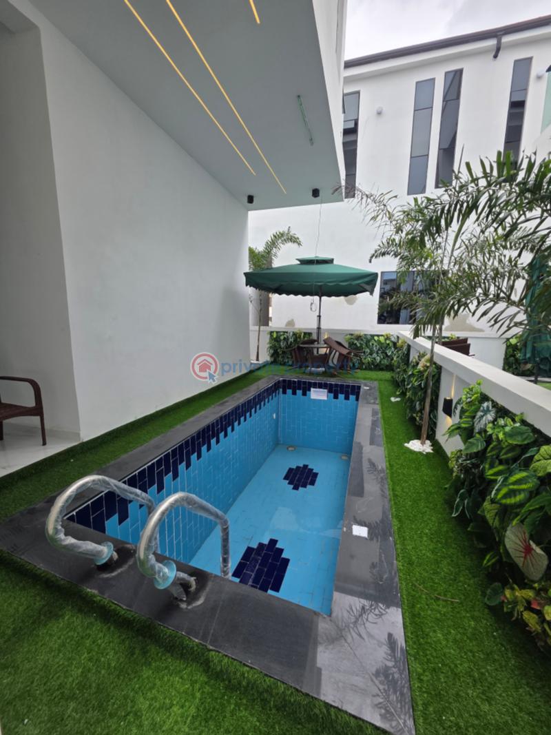Tastefully finished 5 bedroom detached duplex with swimming pool - 11 5 bedroom Detached Duplex For Sale Discovery Estate Chevron Drive Lekki Lagos - 11