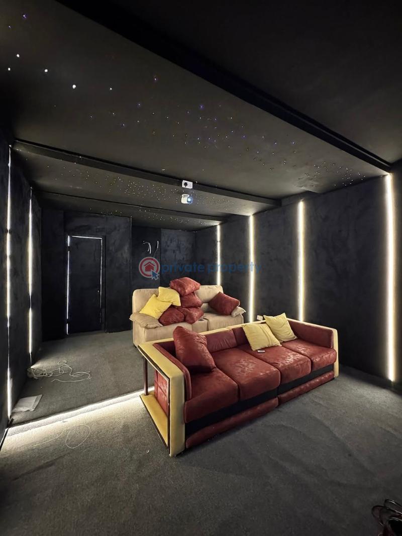 Tastefully finished 5 bedroom detached duplex with swimming pool + cinema - 3 5 bedroom House For Sale Chevy View Estate Chevron Drive Lekki Lagos - 3