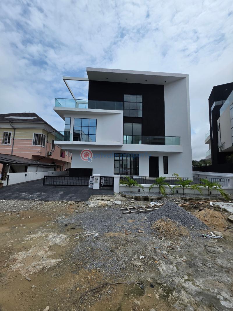 Tastefully finished 5 bedroom detached duplex with swimming pool + cinema - 1 5 bedroom Detached Duplex For Sale Lakeview Phase 2 Estate Orchid Hotel Road Chevron Drive Lekki Lagos - 1
