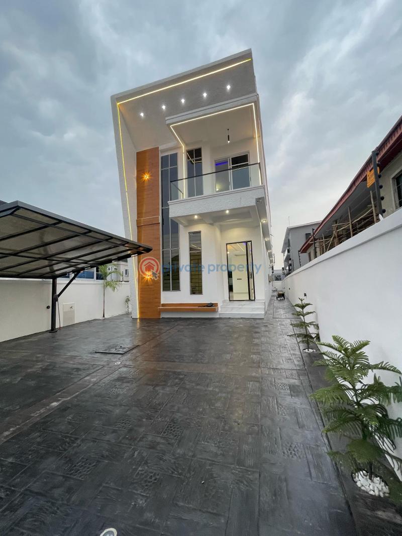 5 bedroom Detached Duplex For Sale Close To Blenco Supermarket Opposite Skymall Sangotedo Lekki Sangotedo Ajah Lagos - 0