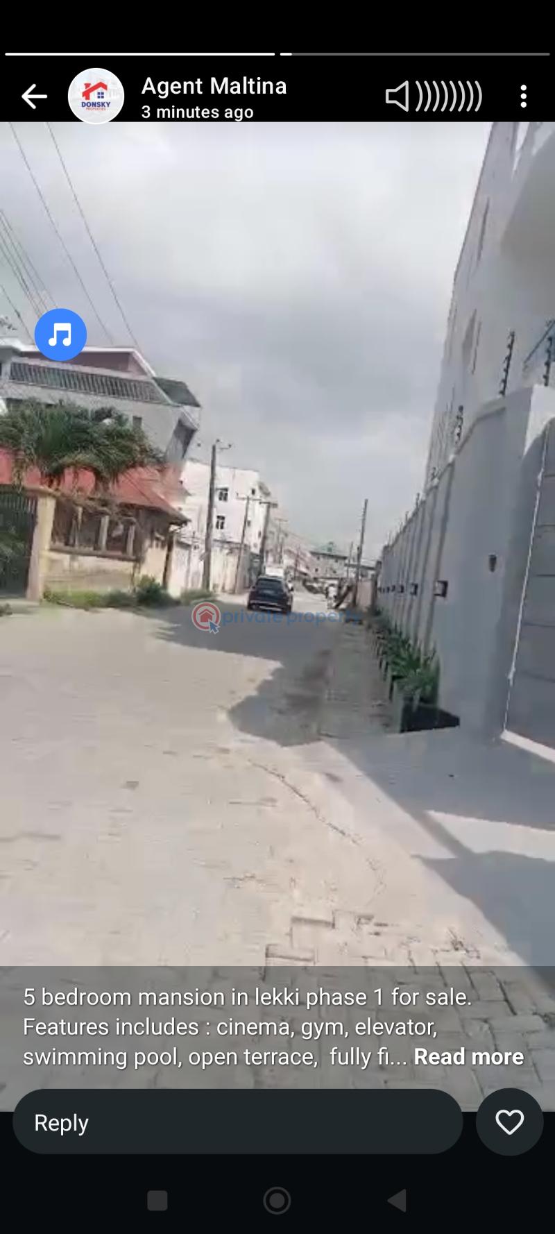 5 bedroom Maisonette For Sale Lekki Phase 1 Lagos - 1