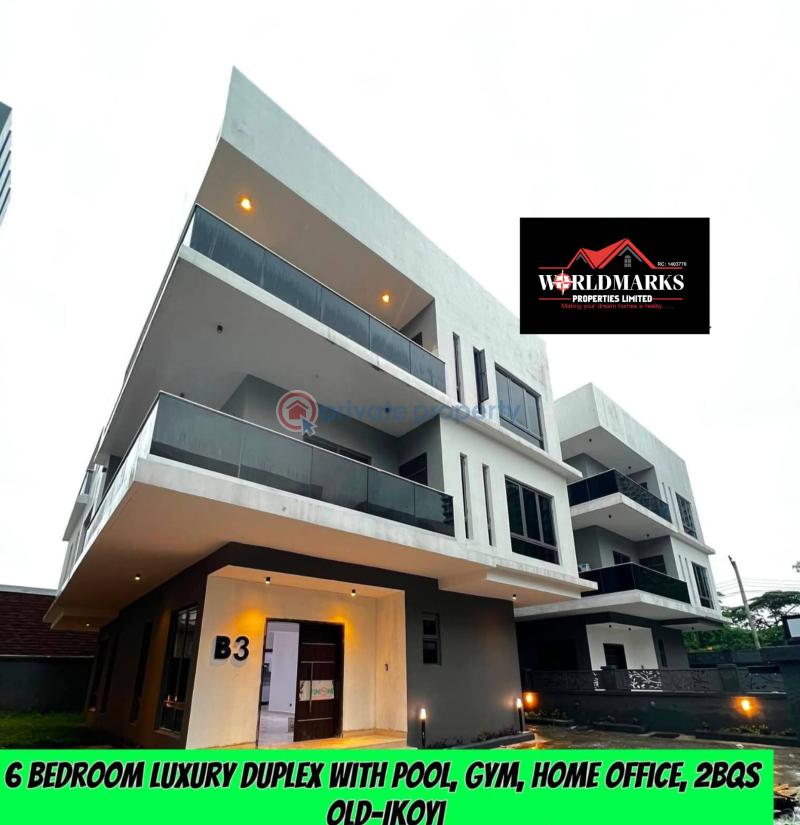 6 bedroom Detached Duplex For Sale Old Ikoyi Lagos - 3