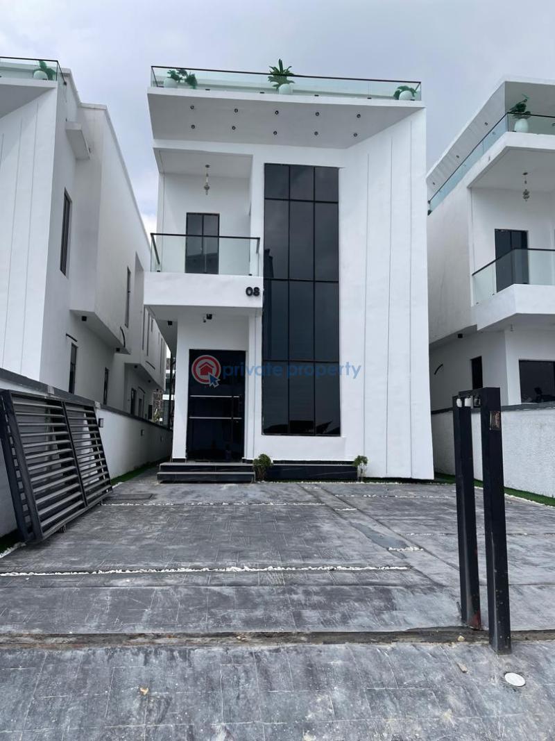 Tastefully finished 5bedroom detached duplex house with bq swimmingpool for sale in chevron lekki lagos - 0 5 bedroom Detached Duplex For Sale Chevron Drive Lekki Lagos - 0