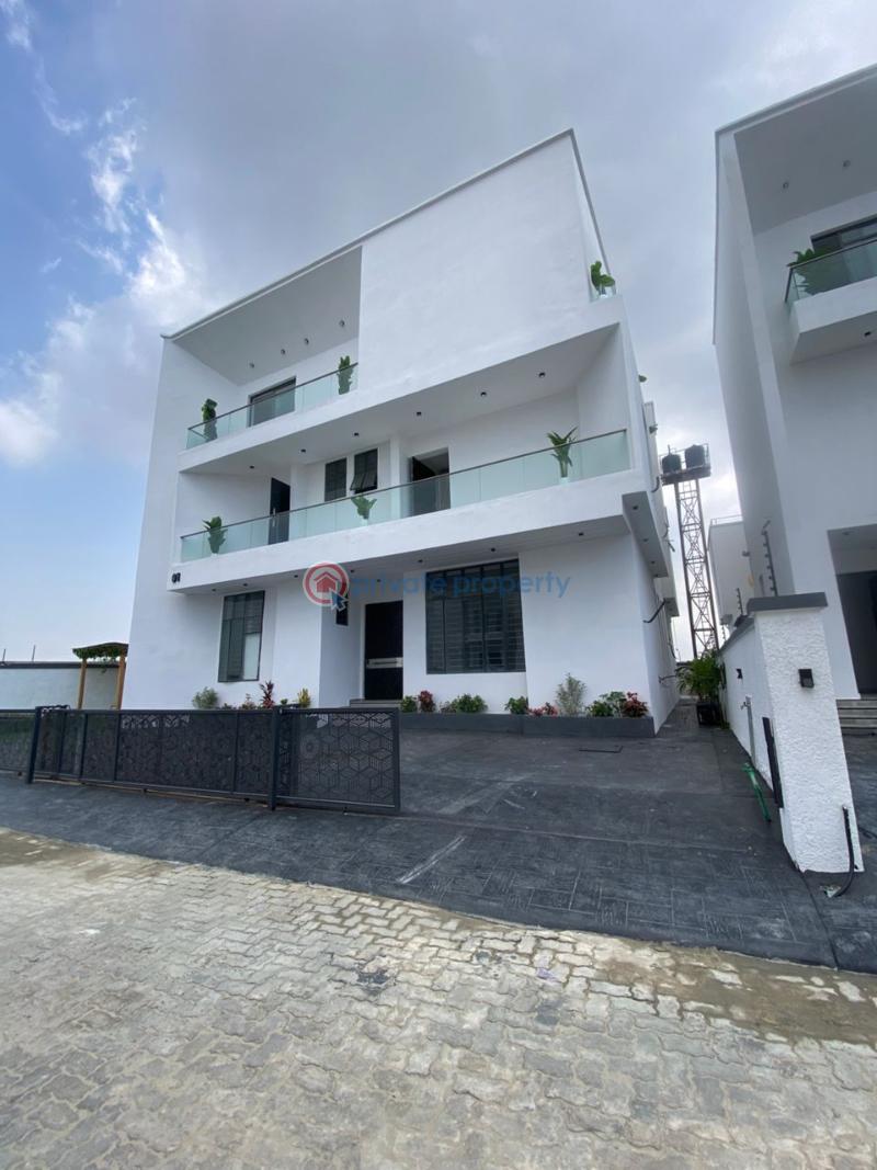 Tastefully finished 5bedroom detached house with bq swimmingpool cinema and rooftop for sale - 0 5 bedroom Detached Duplex For Sale Chevron Drive Lekki Lagos - 0