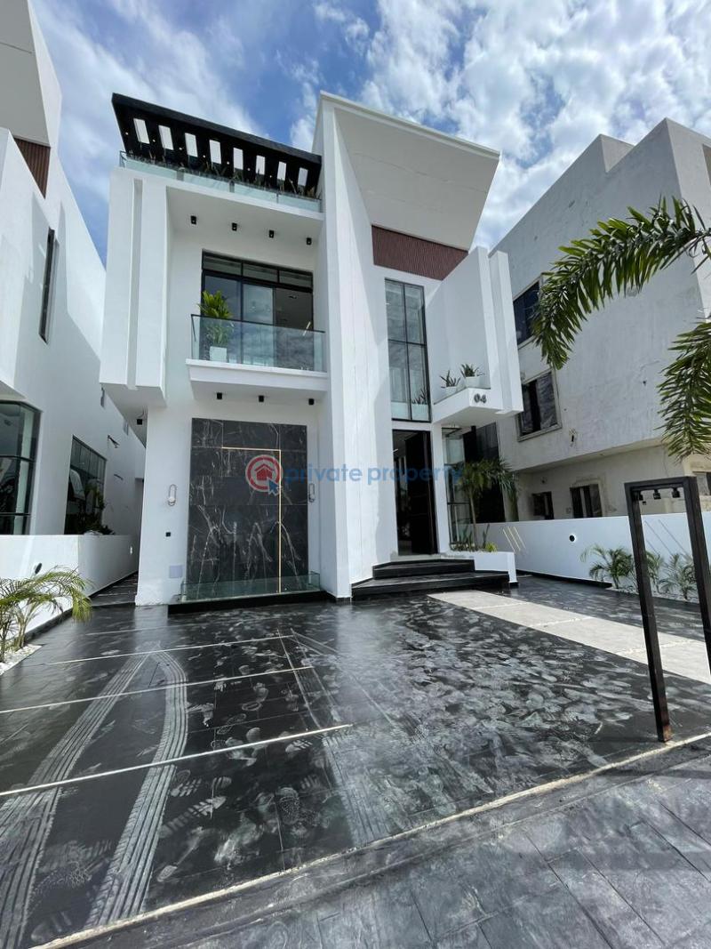 5 bedroom Detached Duplex For Sale Chevron Drive Lekki Lagos - 1