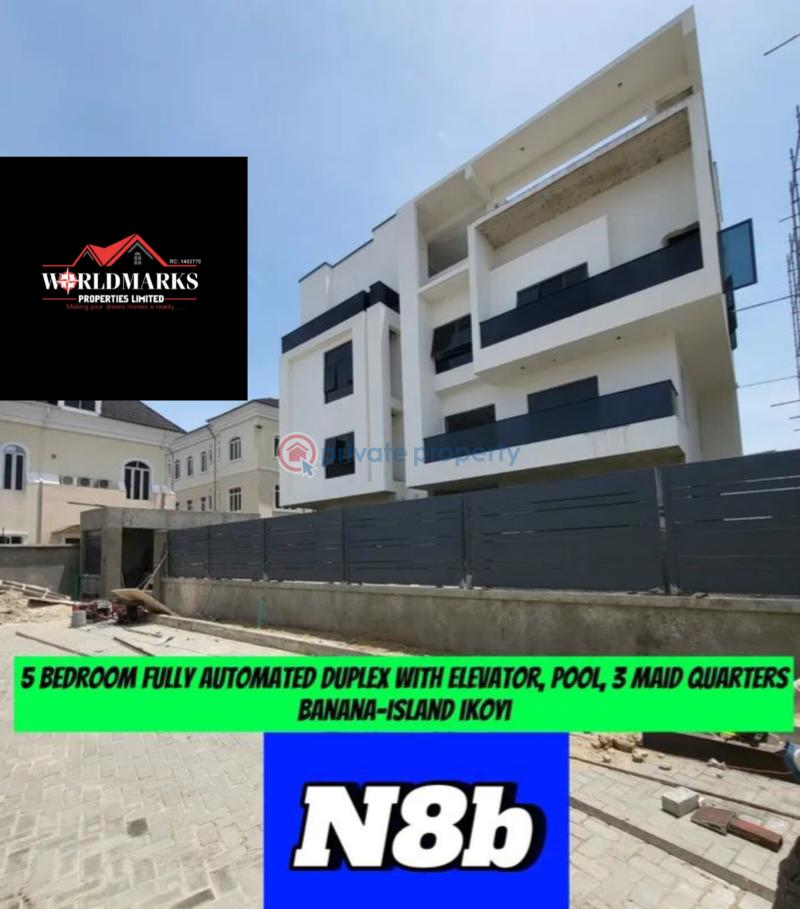 5 bedroom Detached Duplex For Sale Banana Island Ikoyi Lagos - 0