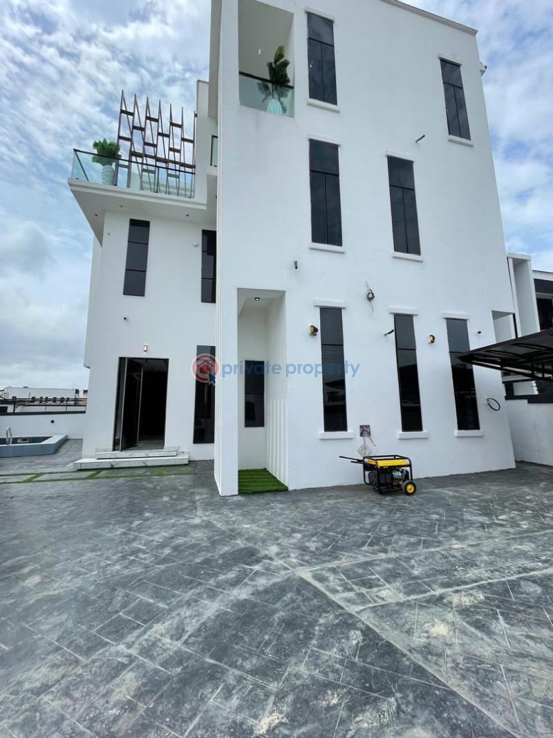 Tastefully finished 5bedrooms fully detached duplex house with bq and swimmingpool for sale in lekki 2ndtollgate lekki lagos - 3 5 bedroom Detached Duplex For Sale 2ndtollgate By Orchid Road Lekki Phase 2 Lagos - 3