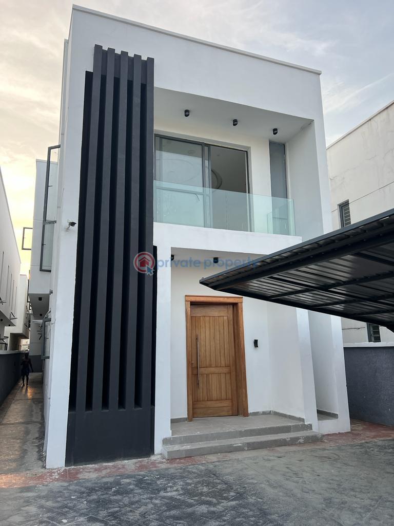 Tastefully finished 5bedrooms fully detached duplex house with bq for sale in chevron drive lekki lagos - 1 5 bedroom Duplex For Sale Chevron Drive Lekki Lagos - 1