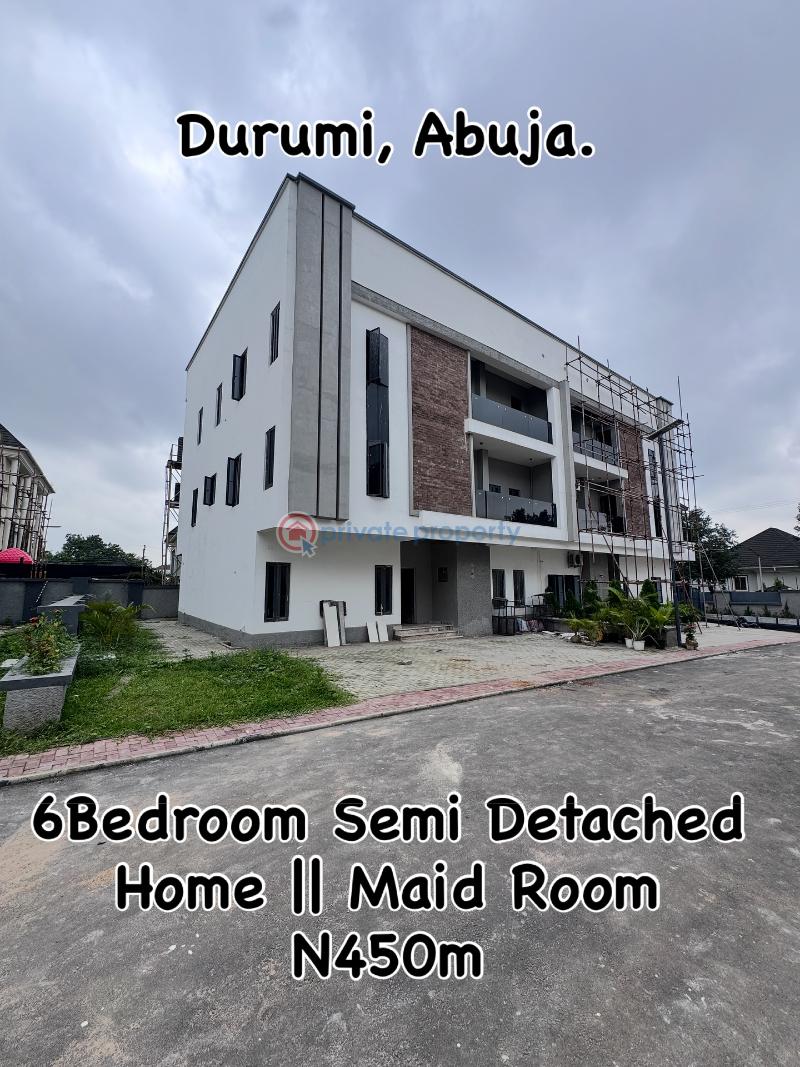 Tastefully finished 6 bedroom semi-detached duplex - 8 6 bedroom Semi detached Duplex For Sale Durumi Abuja Phase 2  - 8