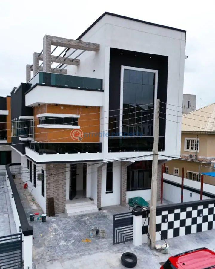 6 bedroom Detached Duplex For Sale Chevron Drive Lekki Lagos - 2