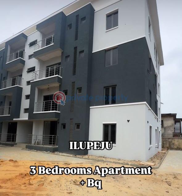 4 bedroom Block Of Flats For Sale Ogunlesi Street Off Awoyokun Streer Ilupeju Bye-pass Lagos - 2
