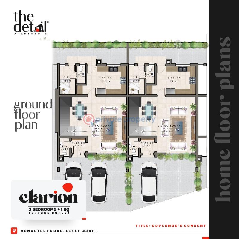 3 bedroom Flat & Apartment For Sale Behind Novaire Mail Sangotedo. Lagos Island  - 3