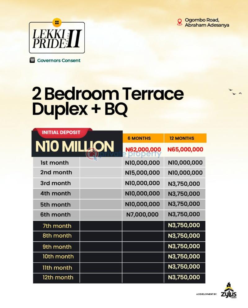 Tastefully finished duplexes with bq - 4 2 bedroom Duplex For Sale Lekki Pride 2, Ogombo Road, Abraham Adesanya Ajah Lagos - 4