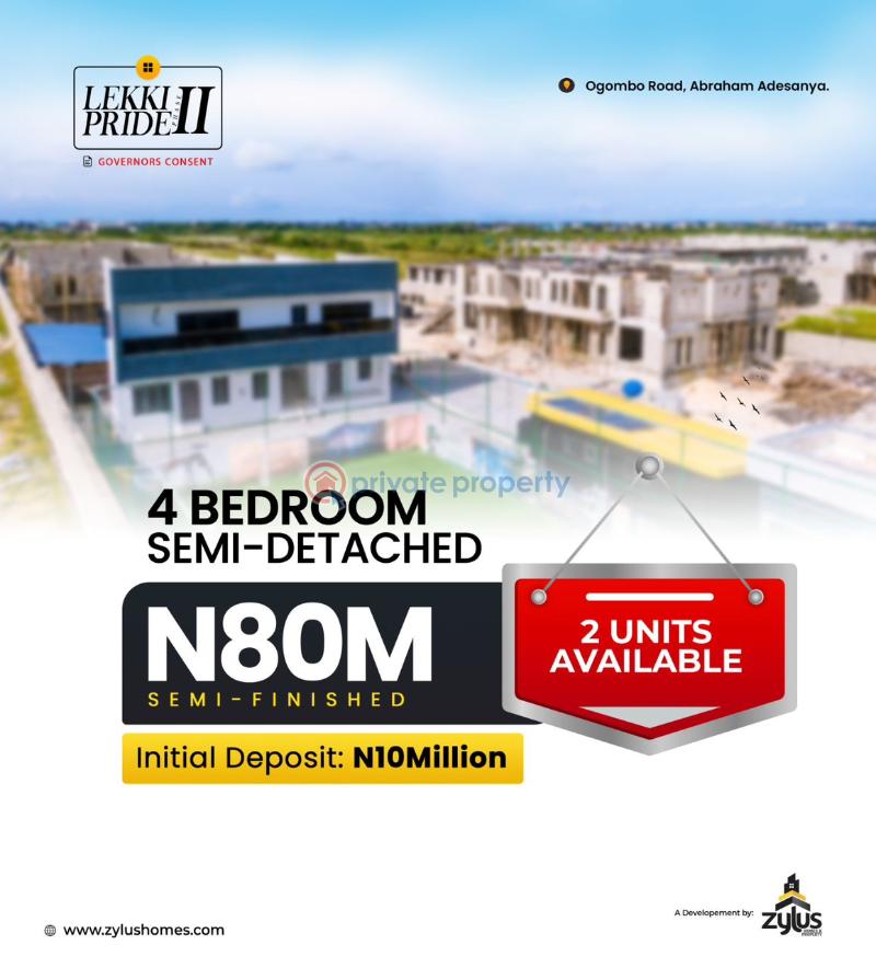 Tastefully finished duplexes with bq - 3 2 bedroom Duplex For Sale Lekki Pride 2, Ogombo Road, Abraham Adesanya Ajah Lagos - 3