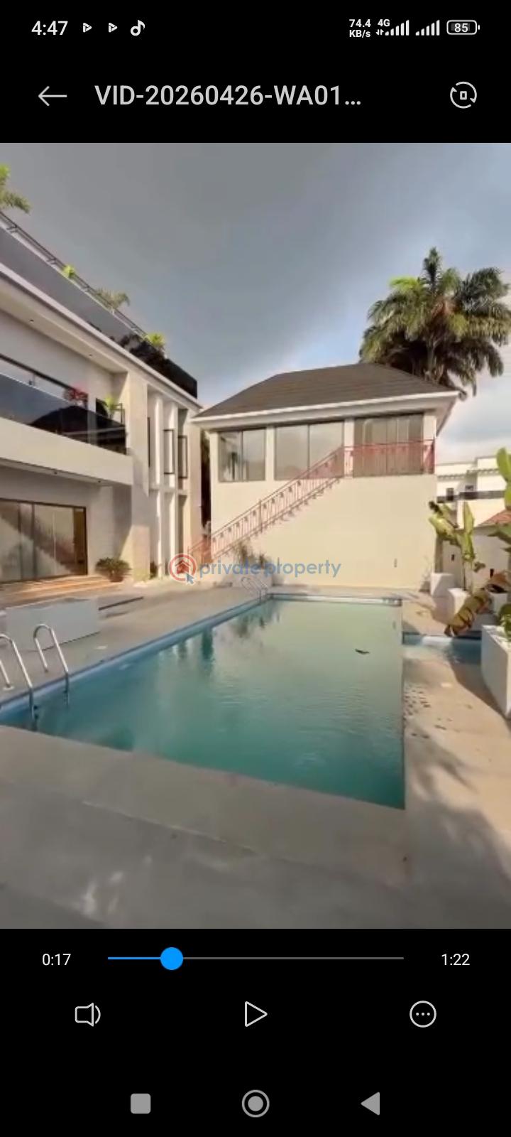 7 bedroom Duplex For Sale Maitama Main Serene Environment High Brown Area Fct Abuja Nigeria. Maitama Abuja Phase 1  - 2