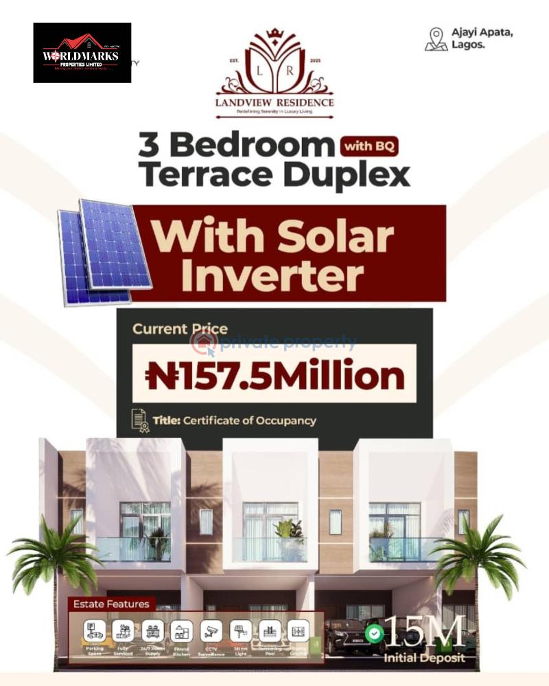 4 bedroom Duplex For Sale Landview Residence Ajayi Apata Sangotedo Sangotedo Ajah Lagos - 5