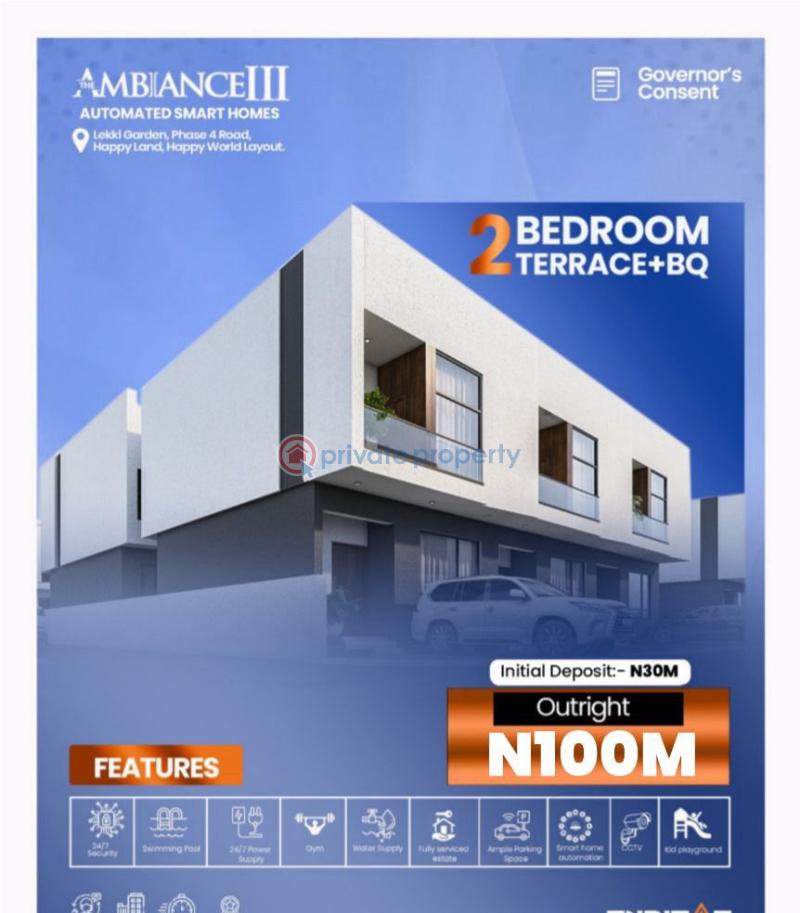 3 bedroom Duplex For Sale Ambiance Iii Smart Homes By Lagos Business School Ajah Lagos Sangotedo Ajah Lagos - 0