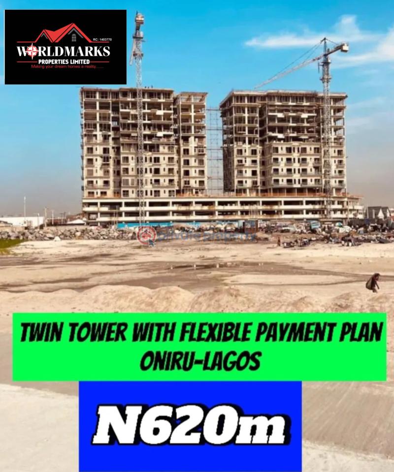 3 bedroom Block Of Flats For Sale Paramount Tower Oniru Victoria Island Lagos - 0