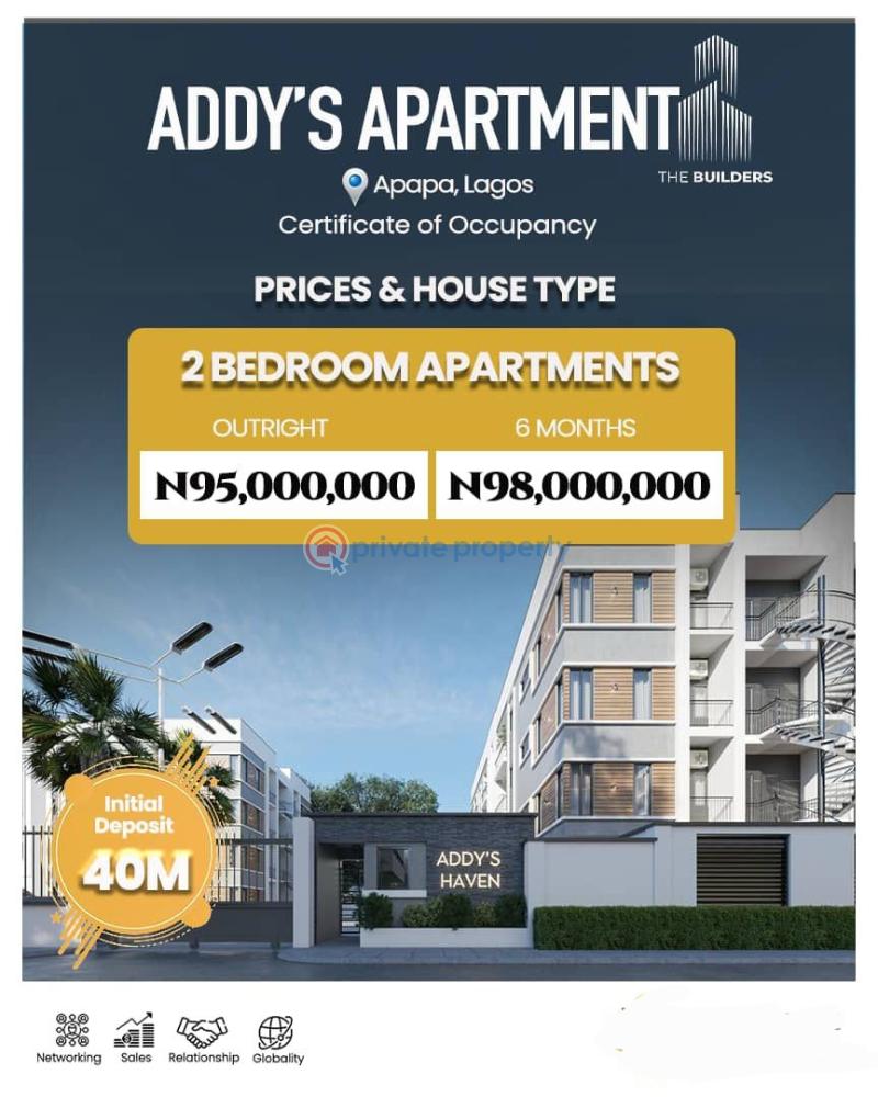 2 bedroom Block Of Flats For Sale Addy's Haven Apartment Pelewura Apapa Lagos - 1