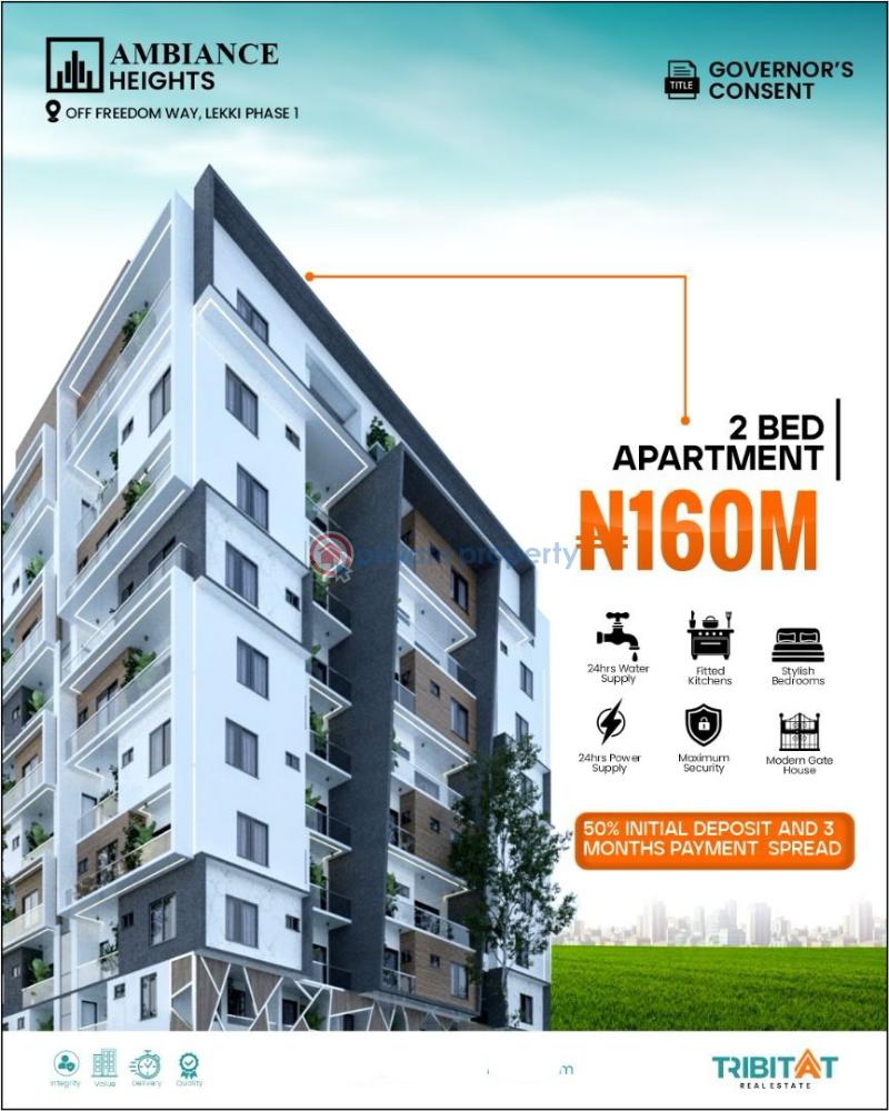 3 bedroom Block Of Flats For Sale Ambiance Heights Apartment Off Freedom Way Lekki Phase 1 Lagos Lekki Phase 1 Lagos - 1
