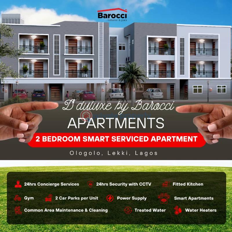 2 bedroom Block Of Flats For Sale D`duluxe Smart Apartment By Barocci Apartments Ologolo Lekki Lagos Ologolo Lekki Lagos - 9