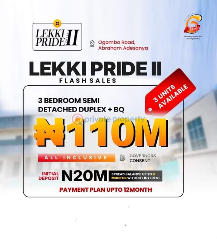 3 bedroom Terraced Duplex For Sale Lekki Pride Ii Estate Ogombo Road By Abraham Adesanya Estate Ajah Lekki Lagos Abraham Adesanya Ajah Lagos - 19