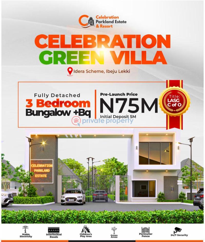 3 bedroom Detached Bungalow For Sale Celebration Parkland Resort Estate Idera Scheme Eleko Ibeju Lekki Lagos Eleko Ibeju-Lekki Lagos - 17