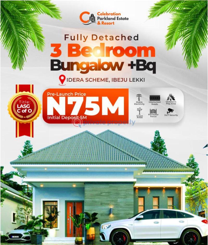 3 bedroom Detached Bungalow For Sale Celebration Parkland Resort Estate Idera Scheme Eleko Ibeju Lekki Lagos Eleko Ibeju-Lekki Lagos - 19
