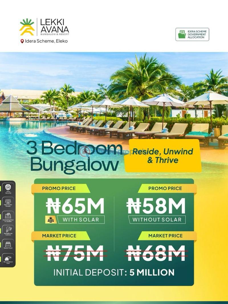 3 bedroom Detached Bungalow For Sale Lekki Avana Bungalow And Resort Idera Scheme Eleko Ibeju Lekki Lagos Eleko Ibeju-Lekki Lagos - 25