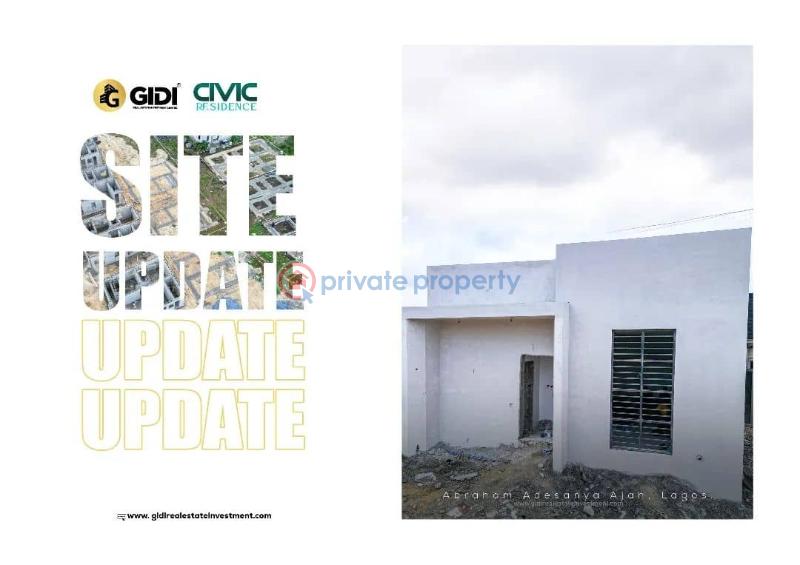 3 bedroom Detached Bungalow For Sale Civic Residence Estate Inside Atlantic Nominee Layout By Lekki Gardens Phase 5 Abraham Adesanya Ajah Lagos - 4