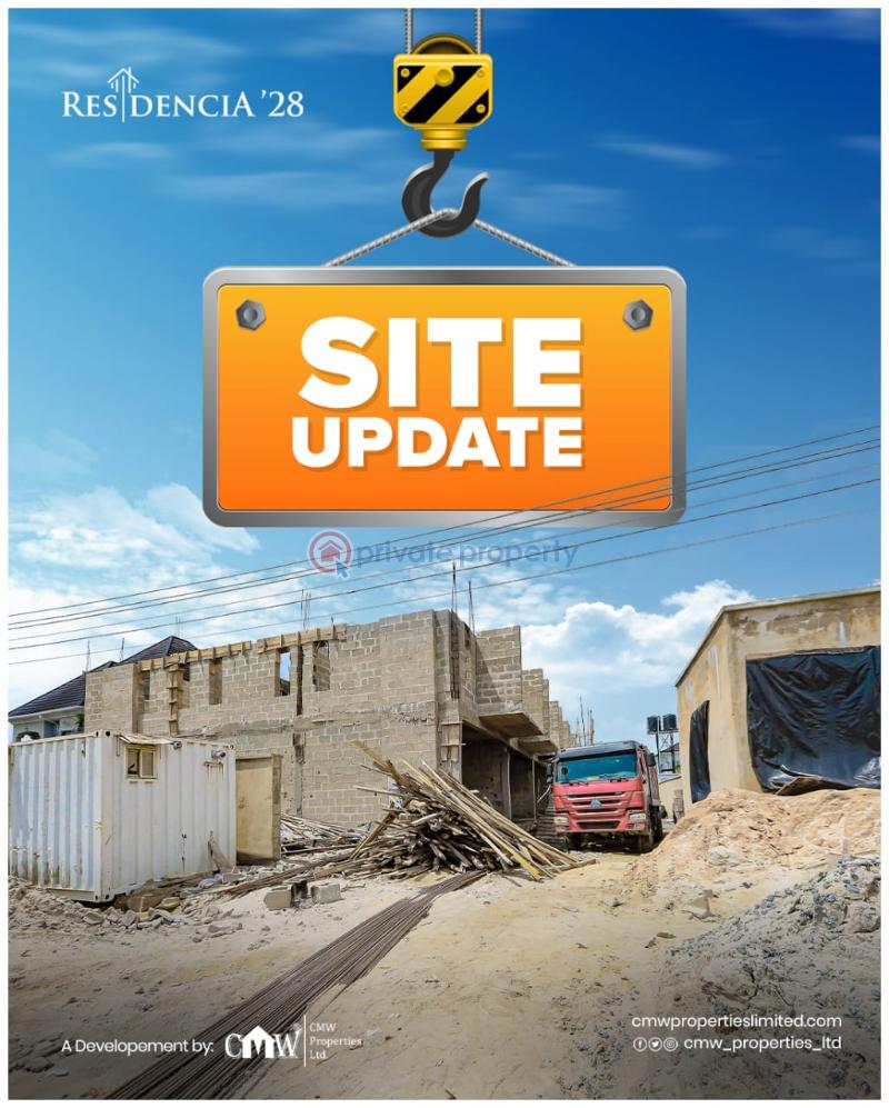 3 bedroom Terraced Duplex For Sale Residentcia 28 Lekki Scheme 2 Ajah Lekki Lagos Lekki Scheme 2 Ajah Lagos - 3