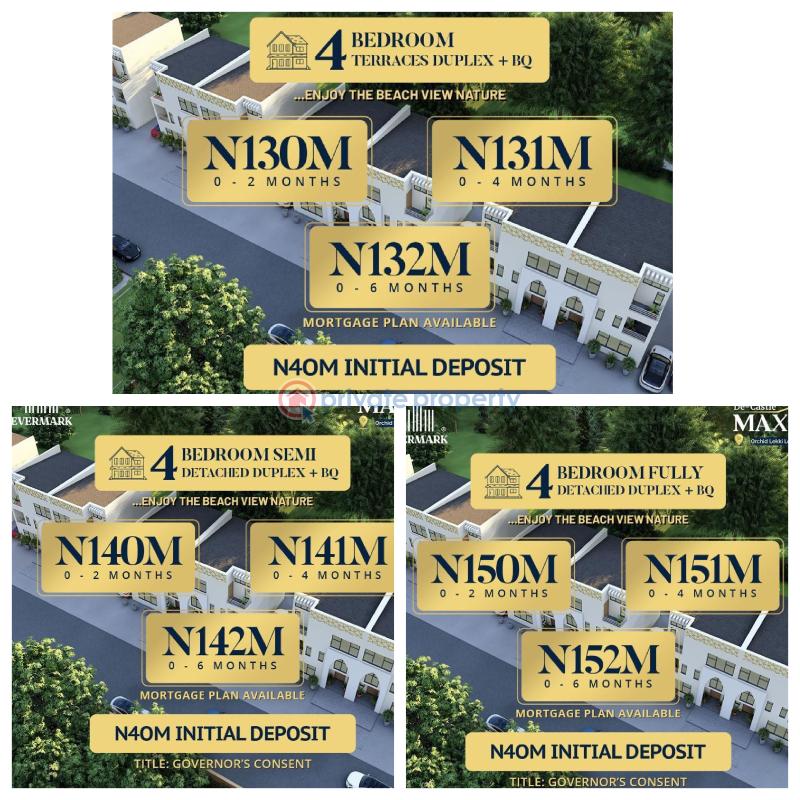 4 bedroom Duplex For Sale De Castle Max Orchid Lekki Lagos Lekki Phase 2 Lagos - 3