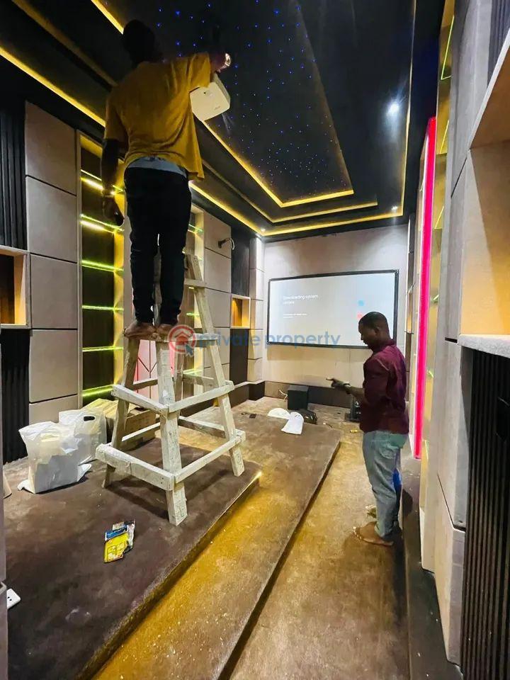 Tastefully finishing 5bedrooms detached duplex house+bq swimmingpool cinema  elevator for sale in ikoyi lagos - 12 5 bedroom Detached Duplex For Sale Ikoyi Lagos - 12