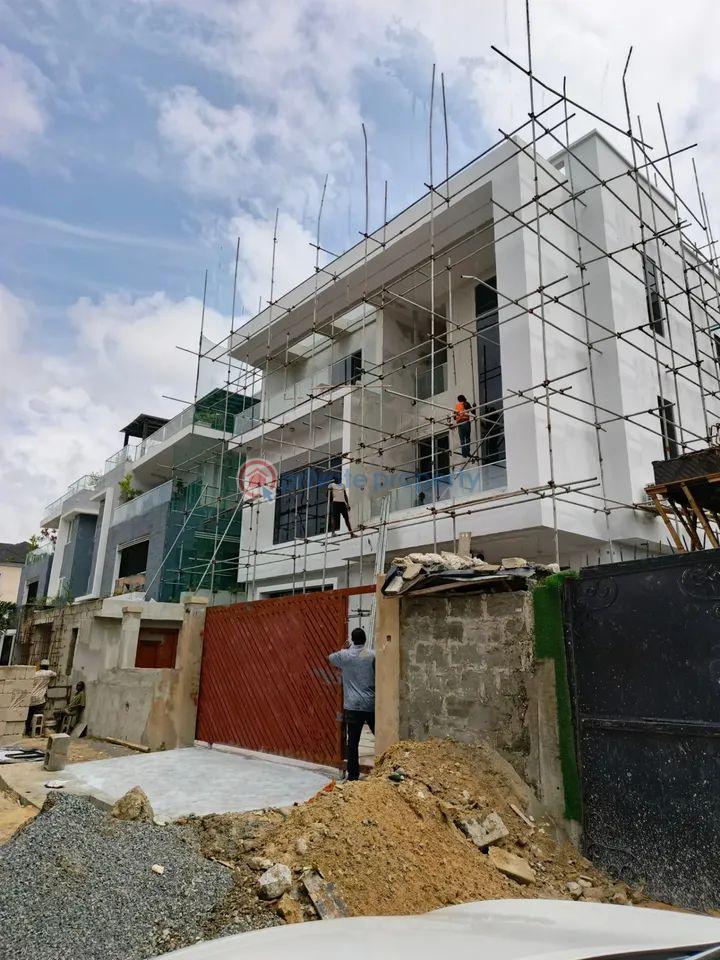 Tastefully finishing 5bedrooms detached duplex house+bq swimmingpool cinema  elevator for sale in ikoyi lagos - 6 5 bedroom Detached Duplex For Sale Ikoyi Lagos - 6