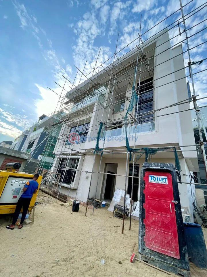 Tastefully finishing 5bedrooms detached duplex house+bq swimmingpool cinema  elevator for sale in ikoyi lagos - 1 5 bedroom Detached Duplex For Sale Ikoyi Lagos - 1