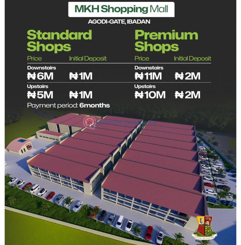 Shop For Sale Mkh Shopping Mall Agodi Gate Ibadan Oyo State Agodi Ibadan Oyo - 0