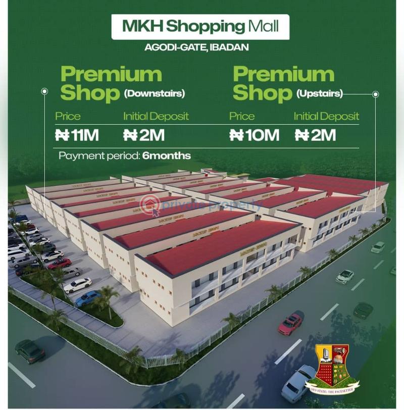 Shop For Sale Mkh Shopping Mall Agodi Gate Ibadan Oyo State Agodi Ibadan Oyo - 1